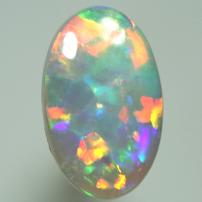 SOLID CRYSTAL OPAL Very bright clean fire.  With VIDEO